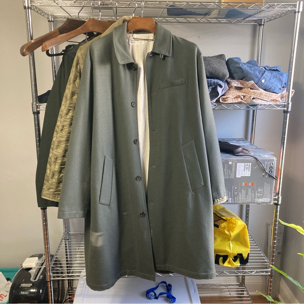 Universal Works Swing Overcoat